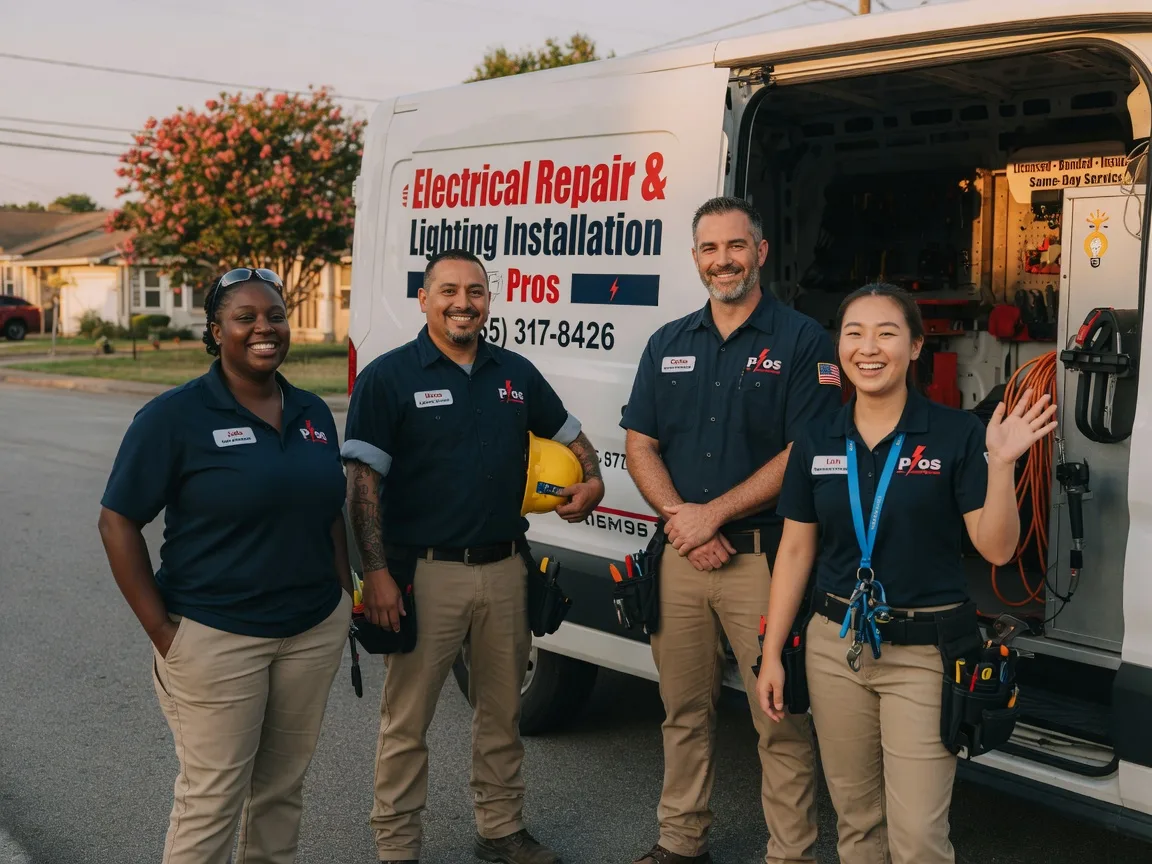 Licensed Electrician company in New Summerfield, TX